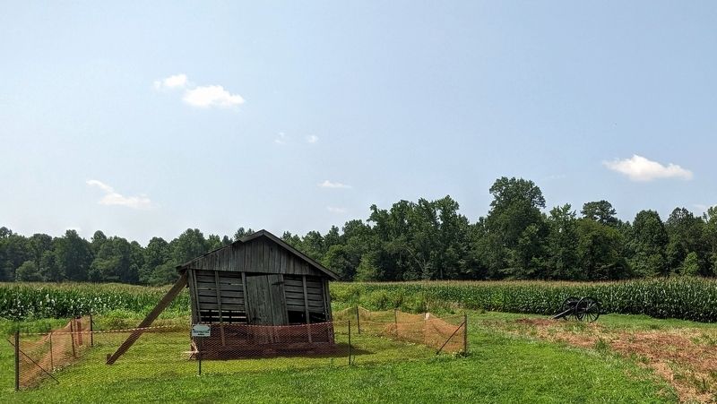 Rural Plains outbuilding and cannon. Click for full size. Rural Plains outbuilding and cannon image. Click for full size.