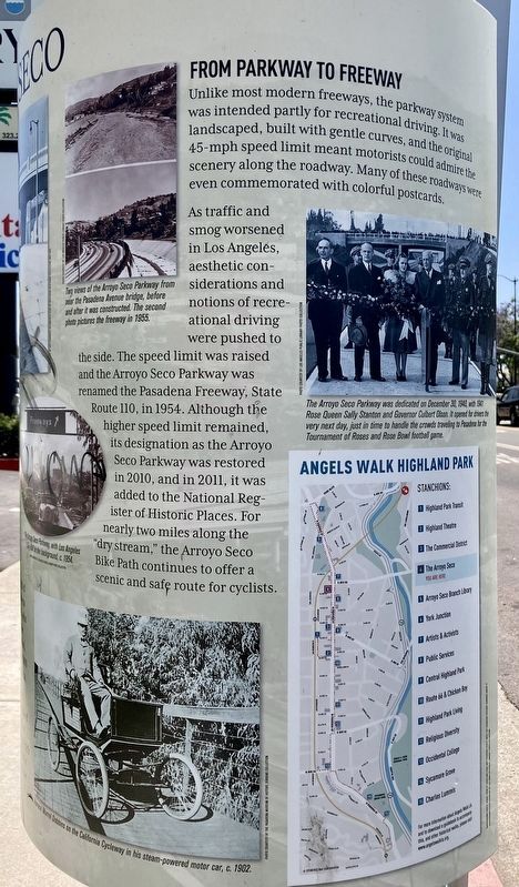 The Arroyo Seco Marker image. Click for full size.