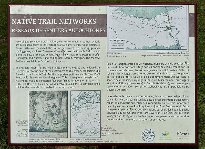 Native Trail Networks Marker image. Click for full size.