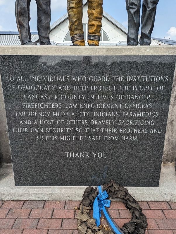 To all individuals that guard the institutions Marker. Click for full size. To all individuals that guard the institutions Marker image. Click for full size.