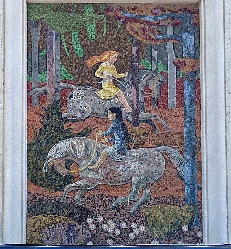 Millard Sheets Mural image. Click for full size.