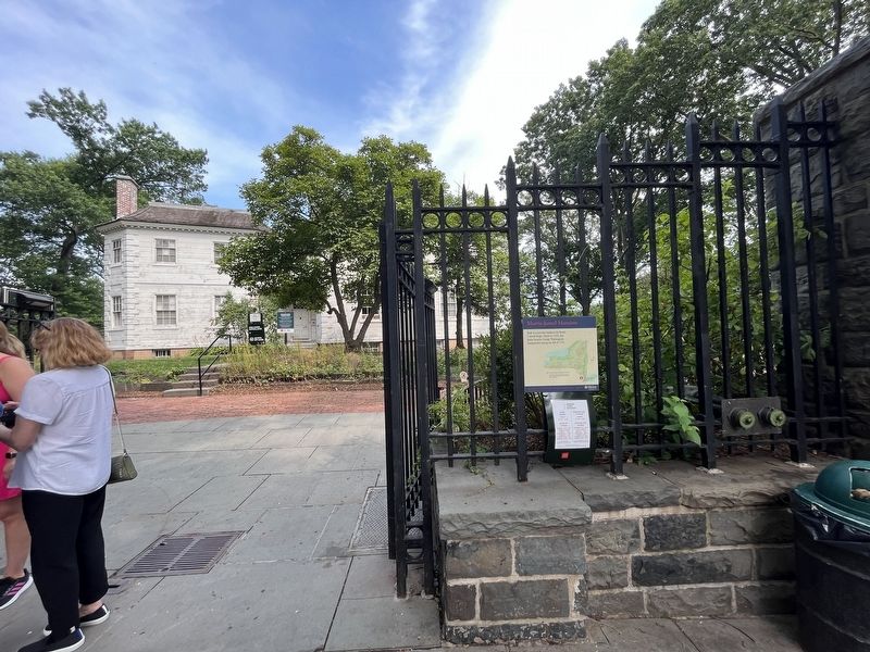 Morris-Jumel Mansion Marker. Click for full size. Morris-Jumel Mansion Marker image. Click for full size.