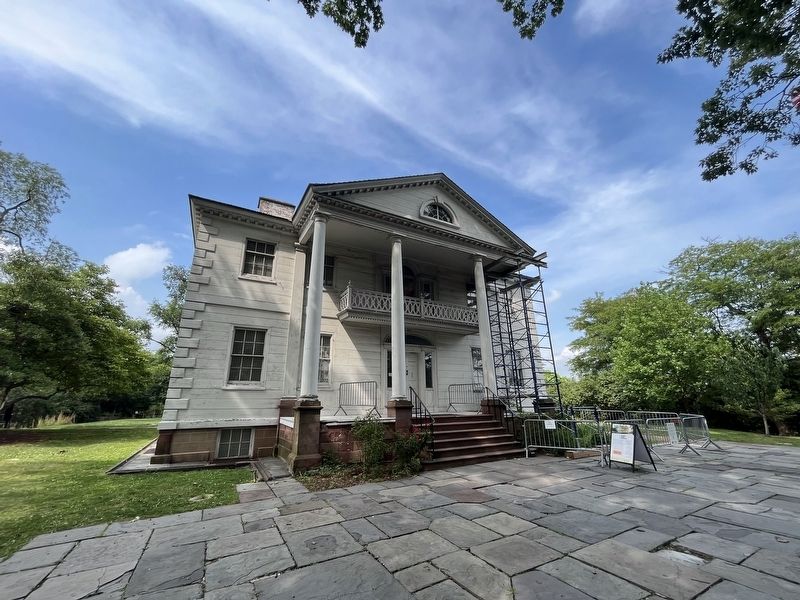The Morris-Jumel Mansion. Click for full size. The Morris-Jumel Mansion image. Click for full size.