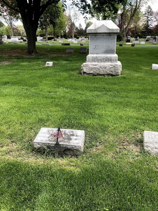 Marcellus E. Jones Gravesite. Click for full size. Marcellus E. Jones Gravesite image. Click for full size.