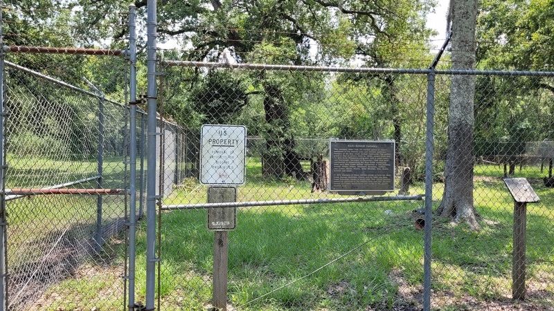 The Koch-Schmidt Cemetery and Marker at the cemetery gate. Click for full size. The Koch-Schmidt Cemetery and Marker at the cemetery gate image. Click for full size.