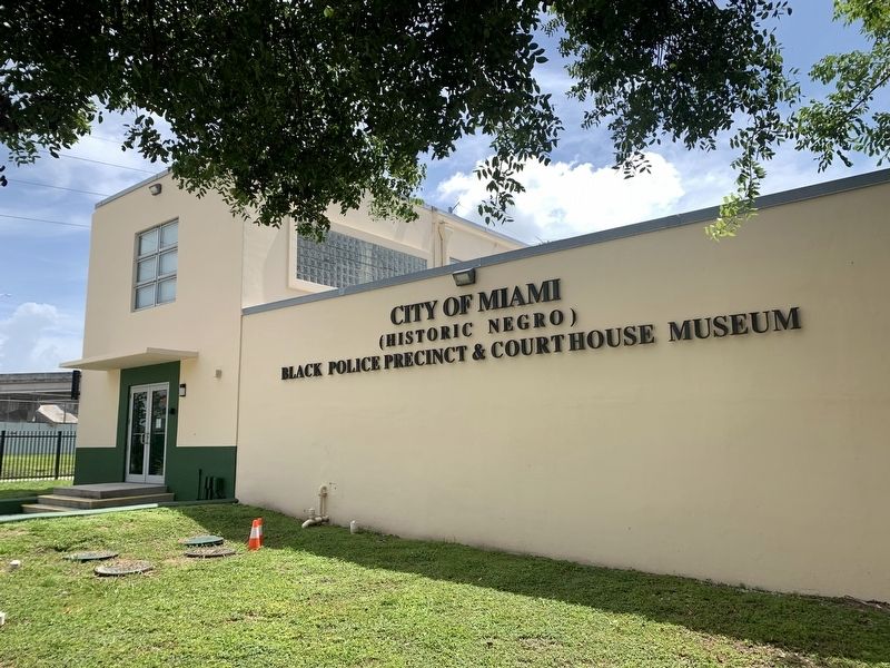The Historic Negro Police Precinct & Courthouse Museum. Click for full size. The Historic Negro Police Precinct & Courthouse Museum image. Click for full size.
