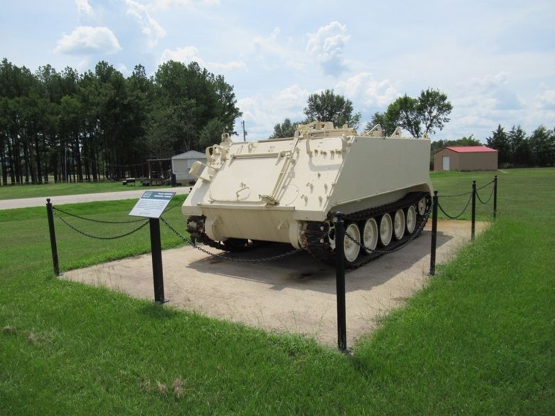 M113A2 Armored Personnel Carrier Marker. Click for full size. M113A2 Armored Personnel Carrier Marker image. Click for full size.