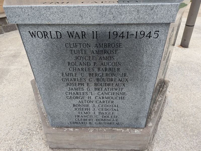 Pierre Part Veterans Park Memorial image. Click for full size.