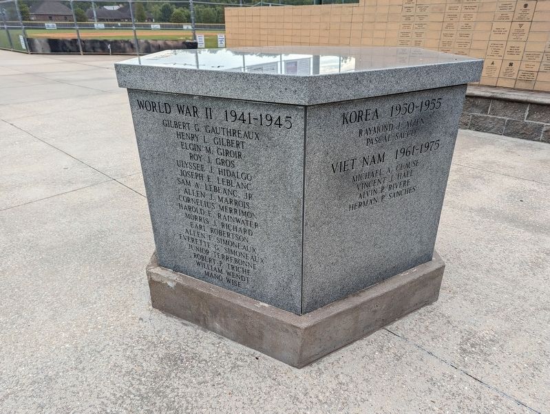 Pierre Part Veterans Park Memorial image. Click for full size.