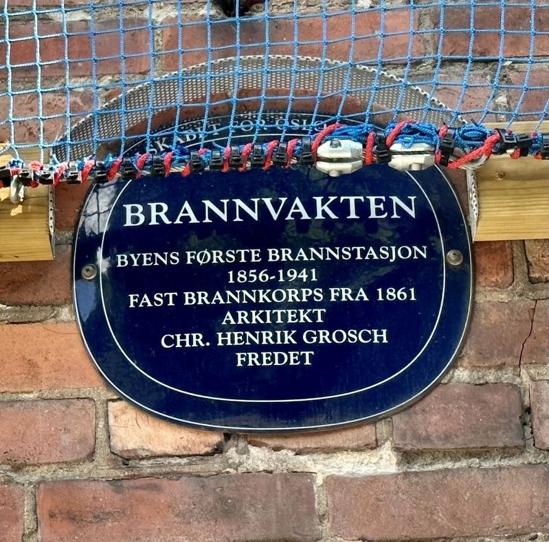 Brannvakten / Fire Watch Marker image. Click for full size.