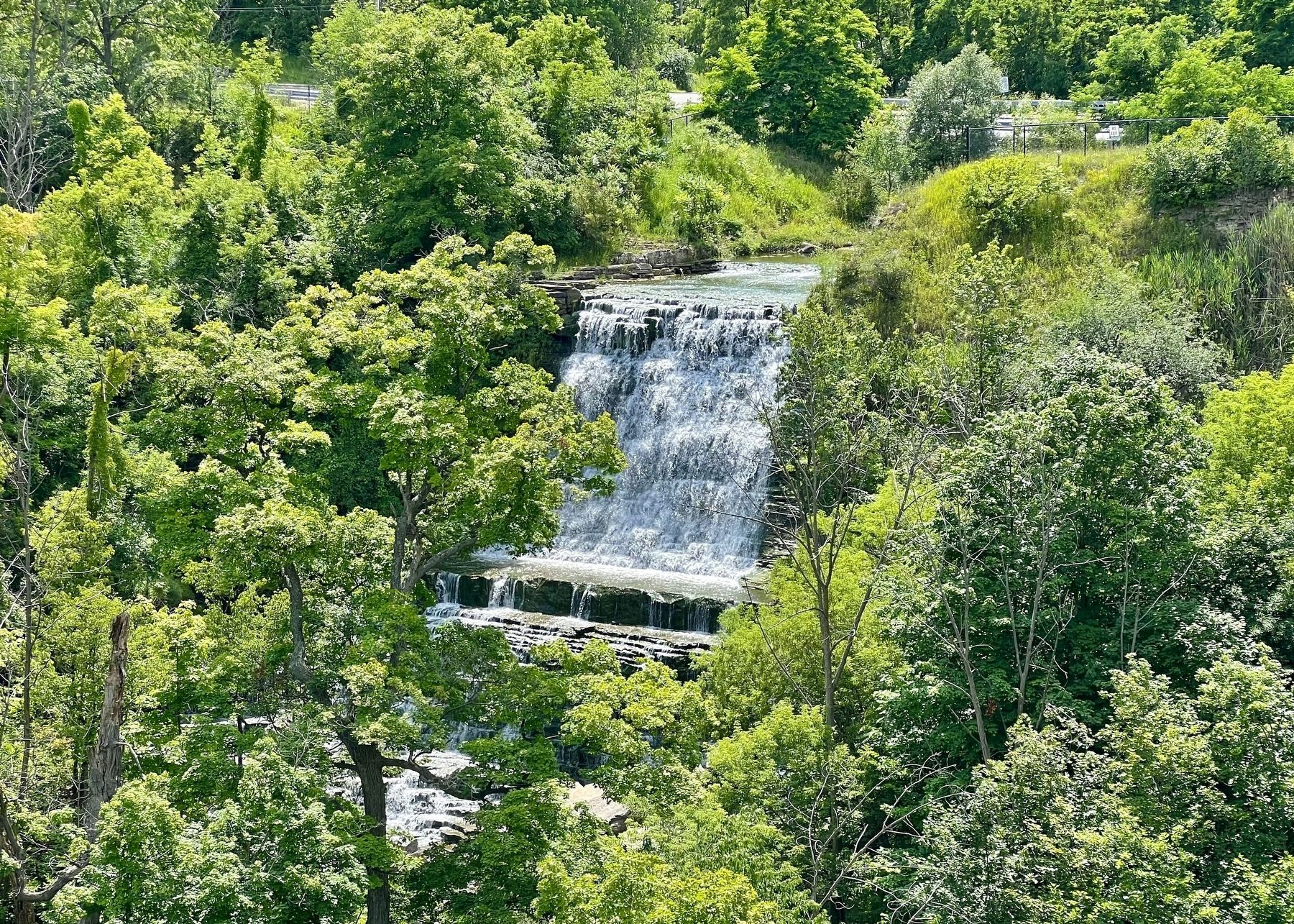Albion Falls, 2023 image. Click for full size.