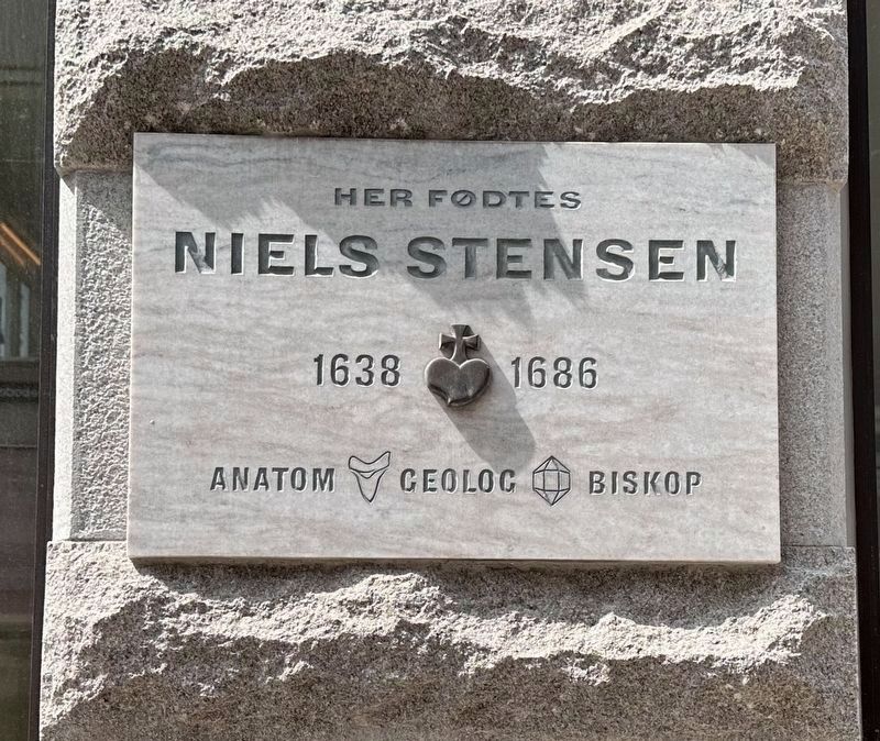 Niels Stensen Marker. Click for full size. Niels Stensen Marker image. Click for full size.