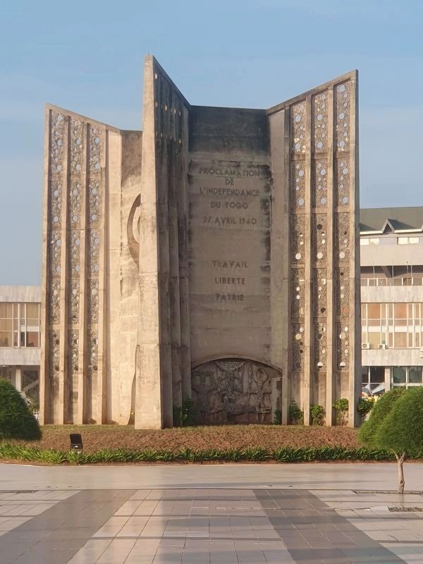 Independence of Togo Marker image. Click for full size.