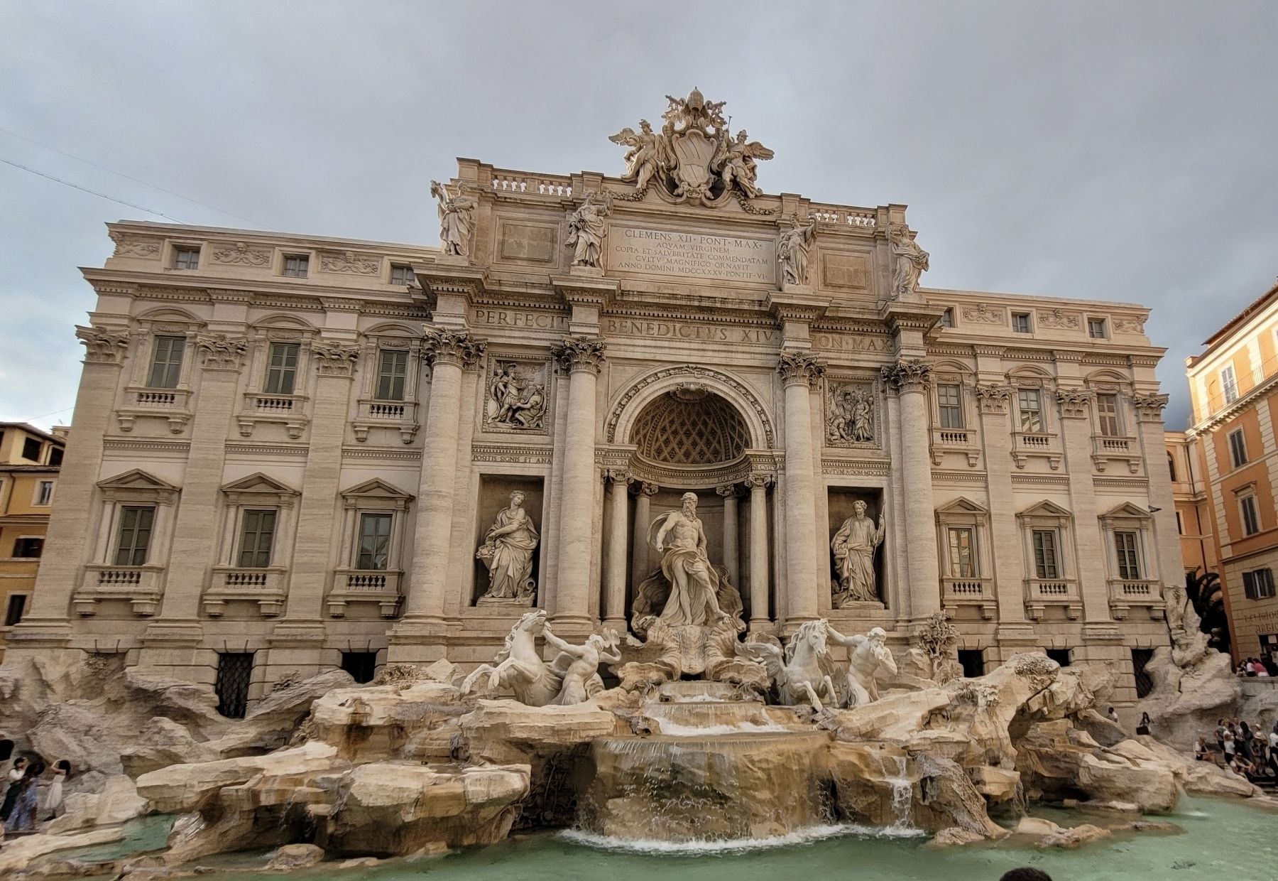 Fountain of Trevi. Click for full size. Fountain of Trevi image. Click for full size.