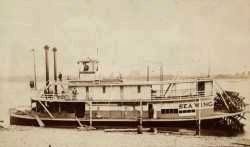 The steamer Sea Wing, c.1889. image. Click for full size.