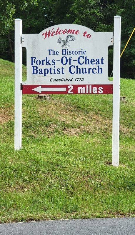 Church Directional Sign image. Click for full size.