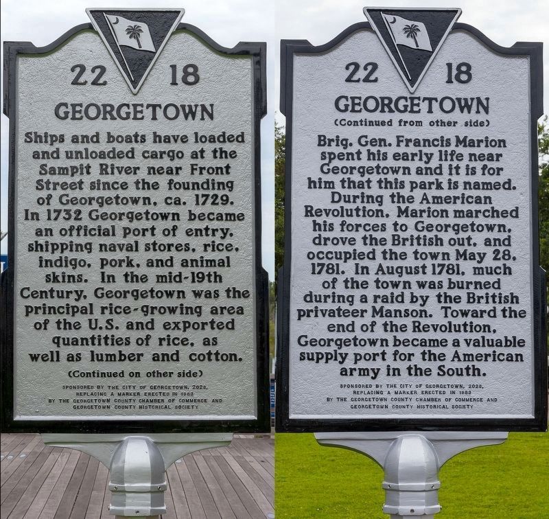 Georgetown Marker 22-18 image. Click for full size.