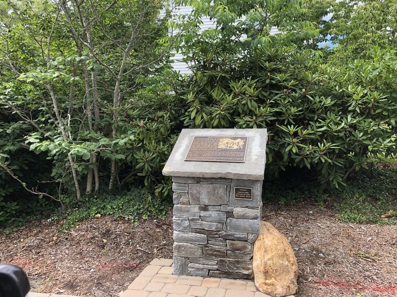 Early Visitors and Settlers Marker image. Click for full size.