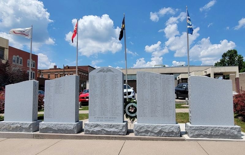 Scottdale Veterans Memorial image. Click for full size.