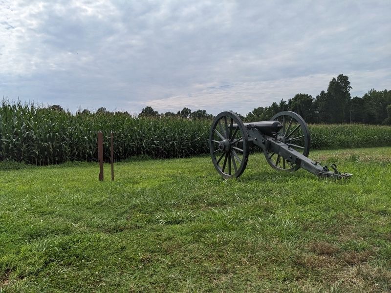 Union artillery position image. Click for full size.