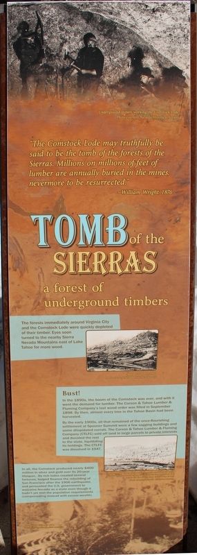 Tomb of the Sierras Marker image. Click for full size.