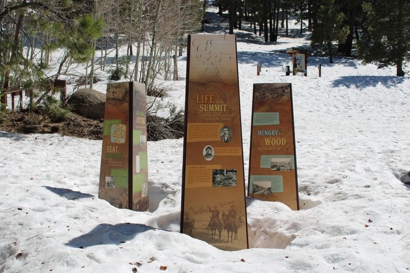 Tomb of the Sierras Markers. Click for full size. Tomb of the Sierras Markers image. Click for full size.
