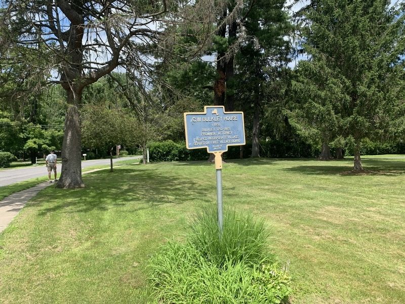 G.W. Bulkley House Marker image. Click for full size.
