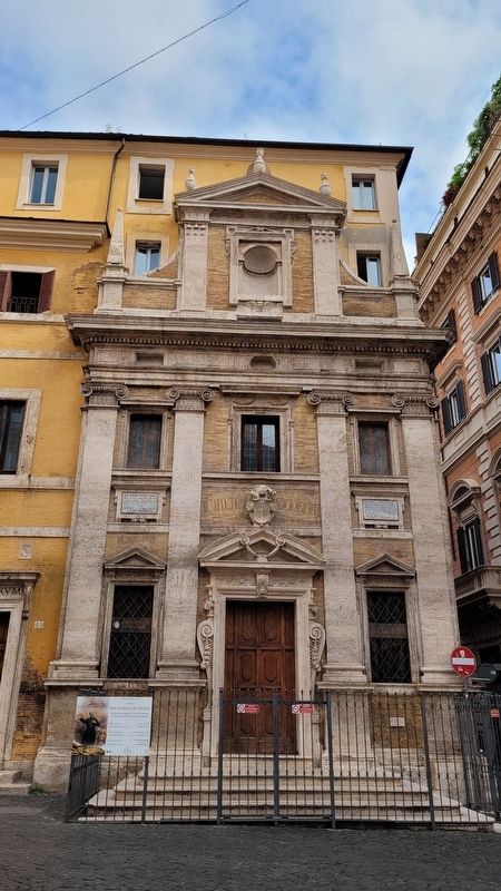 The view of the Church of Santa Maria in Trivio image. Click for full size.