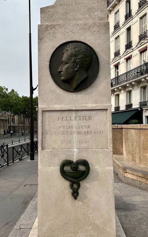 The Discovery of Quinine Marker - Pelletier side. Click for full size. The Discovery of Quinine Marker - Pelletier side image. Click for full size.