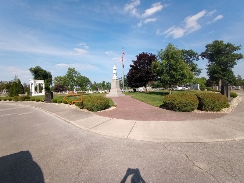 Hancock County World War I Memorial. Click for full size. Hancock County World War I Memorial image. Click for full size.