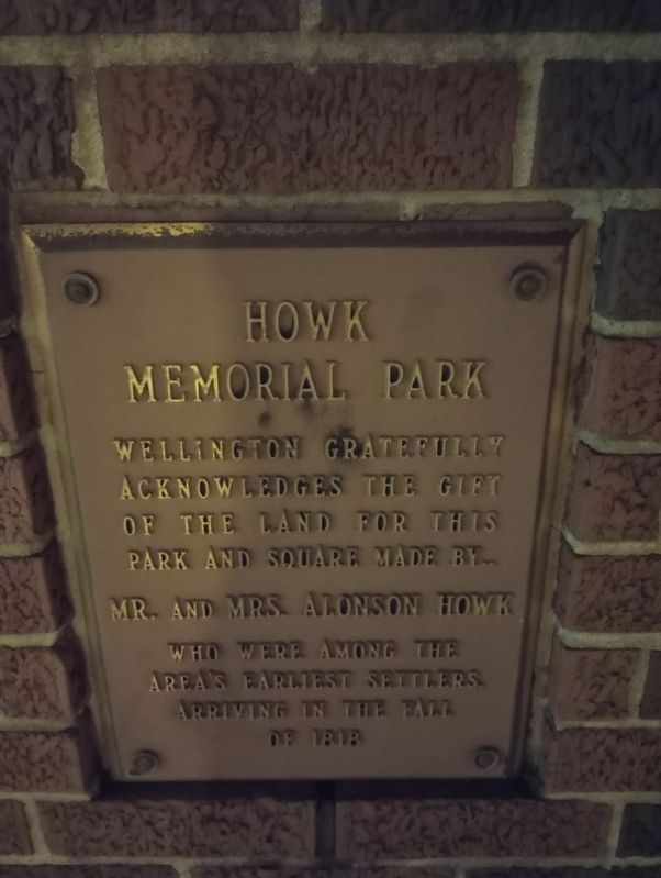 Howk Memorial Park Marker image. Click for full size.
