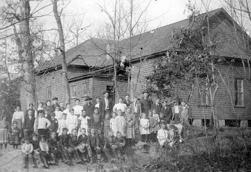 Sandy Flats School image. Click for full size.