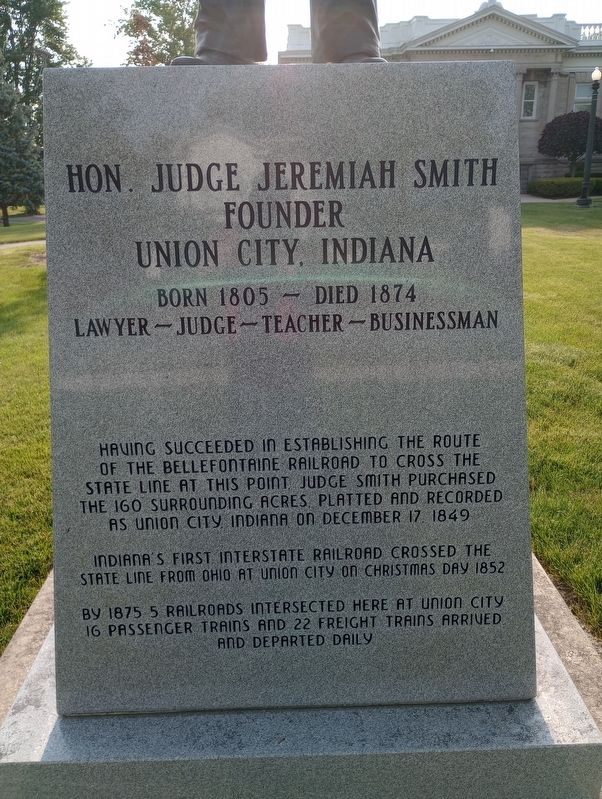 Hon. Judge Jeremiah Smith Marker image. Click for full size.