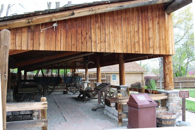 Wagon Shed Exhibit. Click for full size. Wagon Shed Exhibit image. Click for full size.