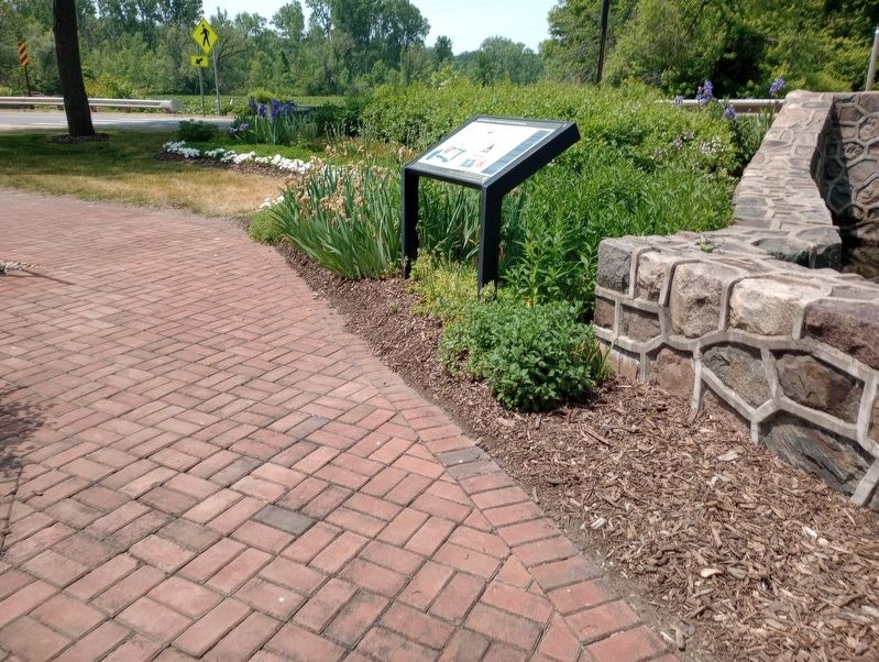 Harnessing The Power Of The River Raisin Marker, Side Two image. Click for full size.
