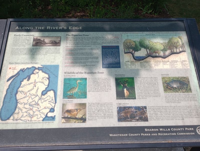 Along The Rivers Edge Marker image. Click for full size.