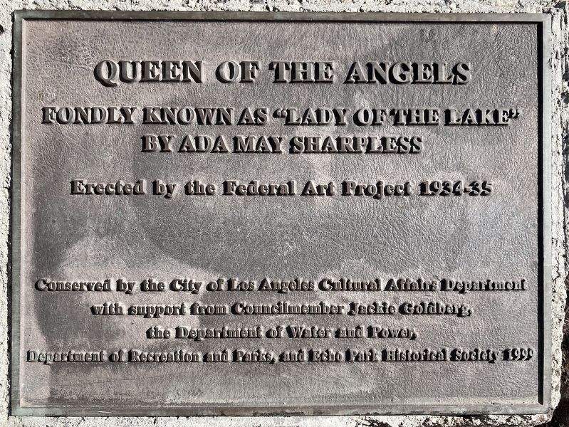 Queen of the Angels Marker image. Click for full size.