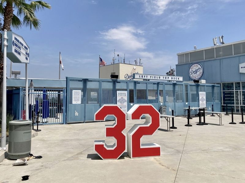 Sandy Koufax Marker image. Click for full size.