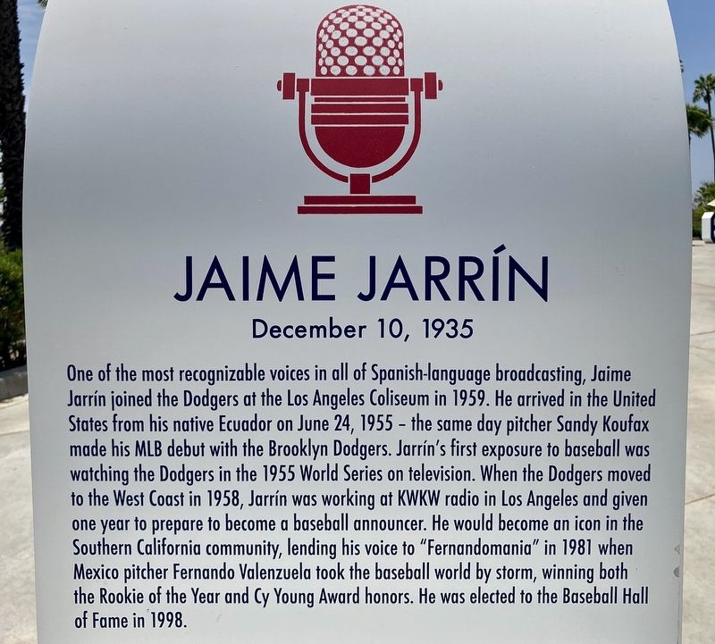 Jaime Jarr�n Marker image. Click for full size.