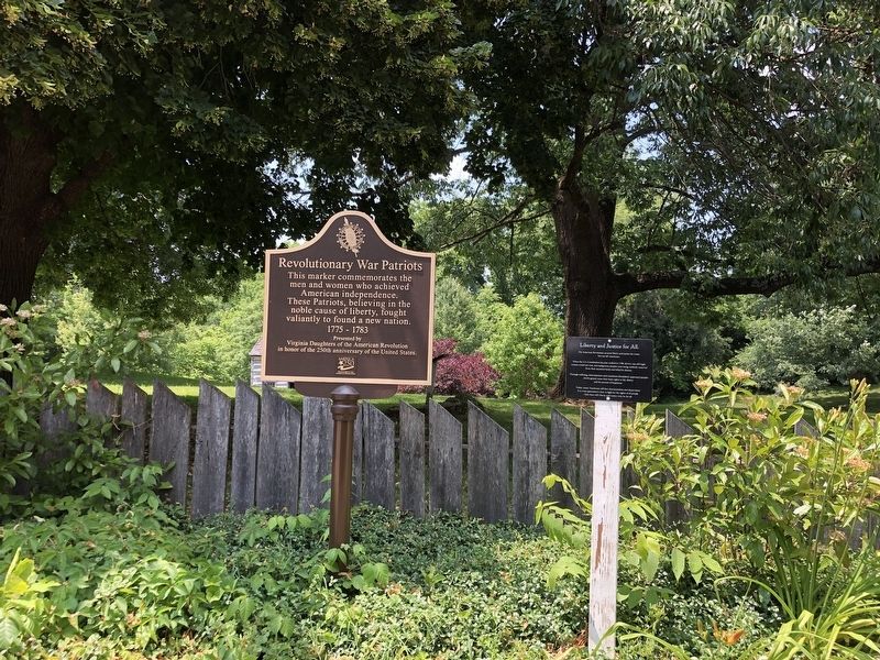 Revolutionary War Patriots Marker image. Click for full size.