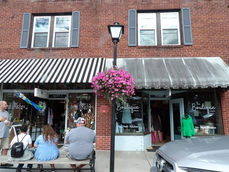 Storie's Soda Shop Marker. Click for full size. Storie's Soda Shop Marker image. Click for full size.