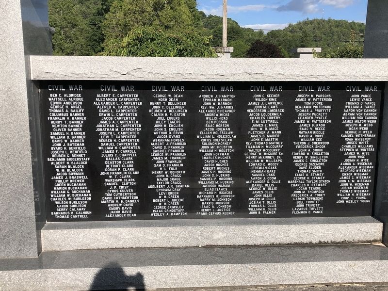 Avery County Salute to Veterans Marker image. Click for full size.