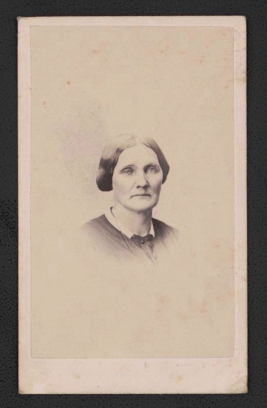 Mary Ann Ball Bickerdyke, Civil War nurse image. Click for full size.