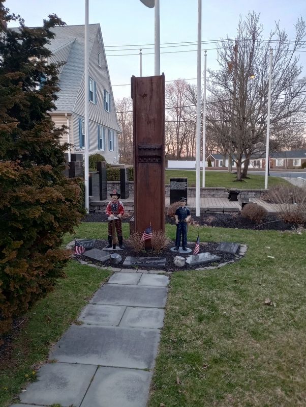 North Plymouth 9-11 Memorial. Click for full size. North Plymouth 9-11 Memorial image. Click for full size.