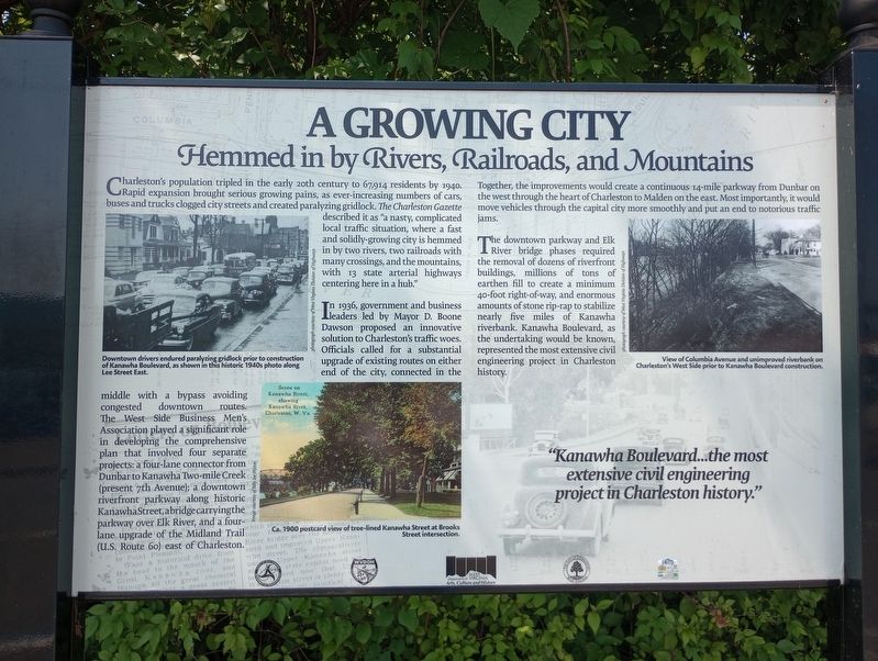 A Growing City Marker. Click for full size. A Growing City Marker image. Click for full size.