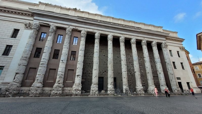 The columns of the Temple of Hadrian image. Click for full size.