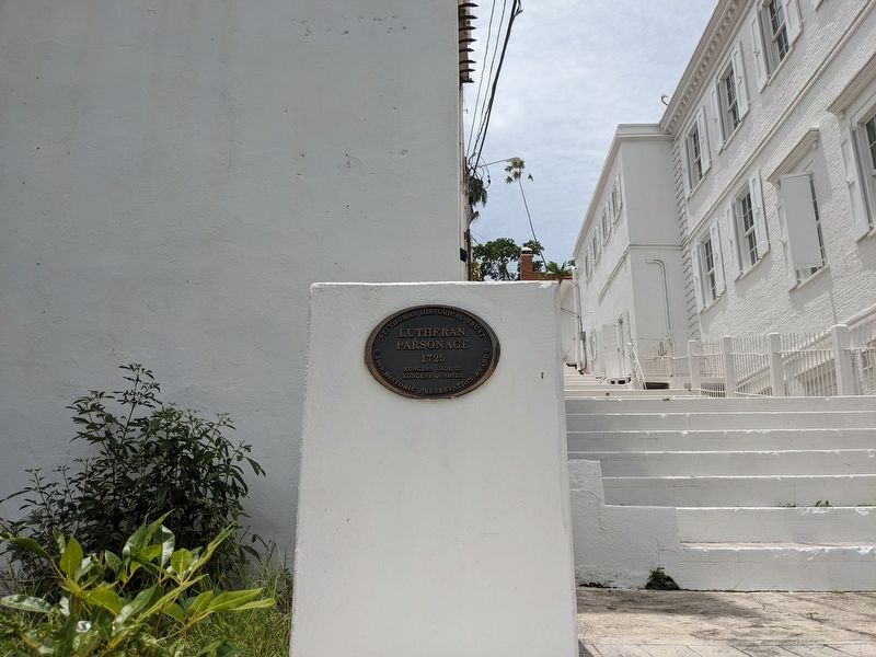 Frederick Lutheran Church Parsonage Marker image. Click for full size.