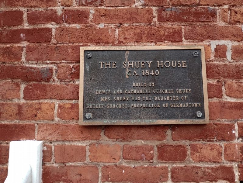 The Shuey House Marker image. Click for full size.