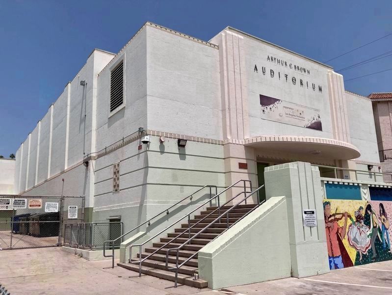 Auditorium and Marker image. Click for full size.
