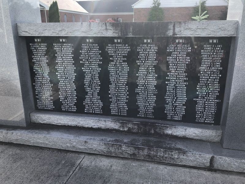 Avery County Salute to Veterans Marker image. Click for full size.